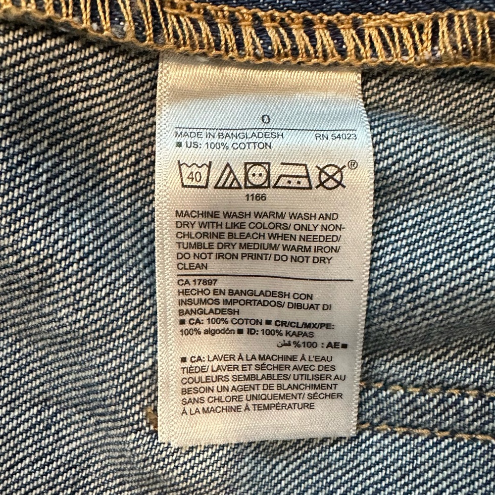 NWT. Old Navy Slouchy Straight Jean Overalls. - Picture 7 of 13